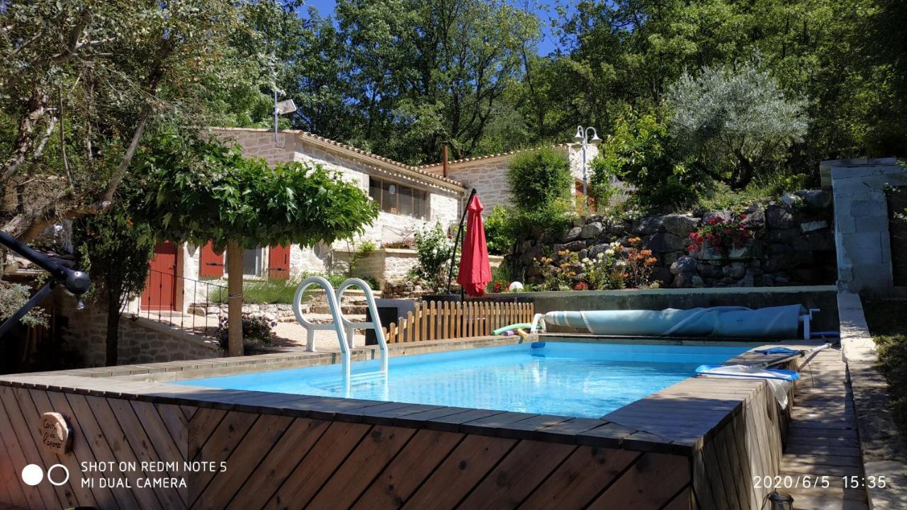 Apartament L'Establoun Saint-Martin-de-Brômes Zewnętrze zdjęcie