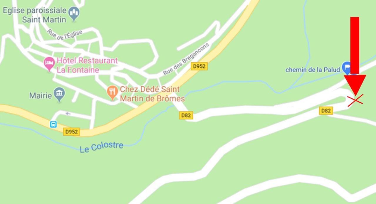 Apartament L'Establoun Saint-Martin-de-Brômes Zewnętrze zdjęcie